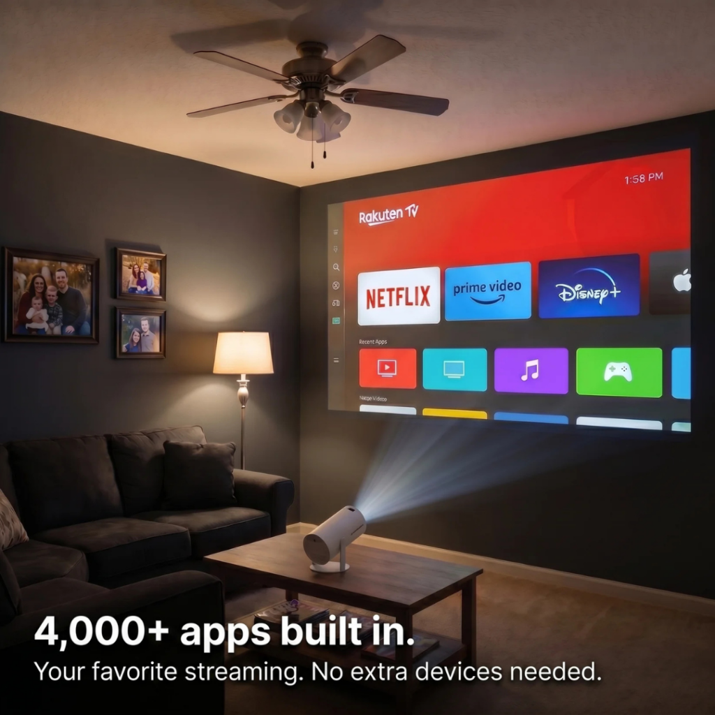Cinemaster Pro 4k Smart Projector (Official Retailer) [year]